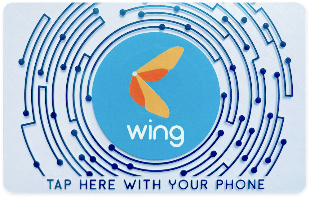 Wing Card